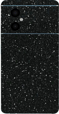 LAMHA Poco M4 5G, poco m4 5g Mobile Skin(Black)