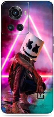 SkinoMania Oneplus 10R-5G Mobile Skin(Multicolor Marshmello)