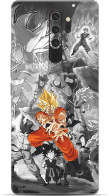 VYBE The Smart Choice Redmi 9 Goku Mobile Skin Mobile Skin(Anti-flash White 19)