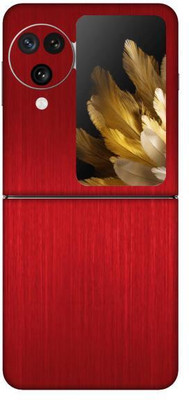 Vcare GadGets Find N3 Flip 5G Mobile Skin(Red)