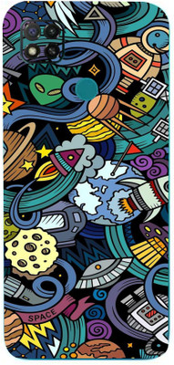 mtool Xiaomi Redmi 9 Active, xiaomi redmi 9 active Mobile Skin(Ultra Super Missile Skin With High Gloss Finish).)