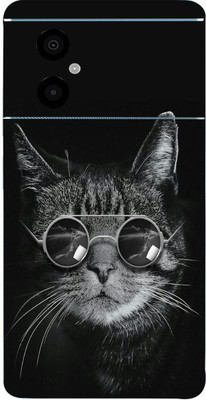 LAMHA Poco M4 5G, poco m4 5g Mobile Skin(Ultra Kitto Cat With High Matte Finish.)