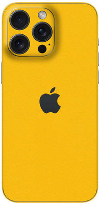 Xskin iphone 15 Pro Max Mobile Skin(Yellow)