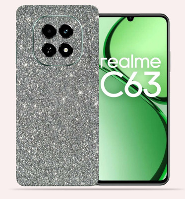 OggyBaba Realme C63 5g Mobile Skin(Grey Glitter)