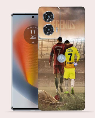 OggyBaba Motorola Edge 50 Fusion 5g Mobile Skin(Dhoni & Ronaldo)