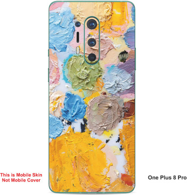 VYBE The Smart Choice One Plus 8 Pro Art Embossed Mobile Skin(Soapstone A3)