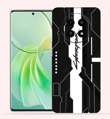 OggyBaba OggyBaba Realme Narzo 70x 5g Mobile Skin(Black Cyberpunkh)