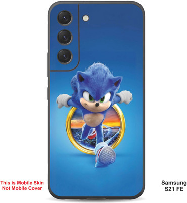 VYBE The Smart Choice Samsung S21 FE Sonic The Hedgehog Embossed Mobile Skin(Bluish 5)