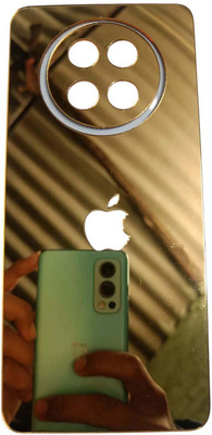 TWUAOP REALME 13 PRO PLUS 5G MOBILE SKIN MIRROR BACK PANNEL ACRYLIC SHEET Mobile Skin(Gold)