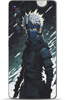 VYBE Vivo X70 Goku Mobile Skin Mobile Skin(Dim Gray 39)