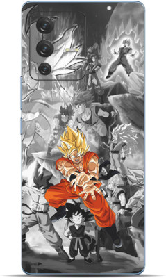 VYBE Vivo V23 Pro Goku Mobile Skin Mobile Skin(Anti-flash White 32)