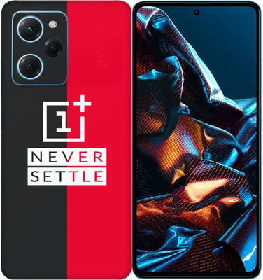 SkinoMania POCO X5 Pro 5G Mobile Skin(Multicolor Oneplus-Never-Settle)