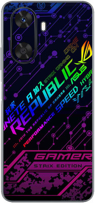 FCS Huawei Enjoy 60 Printed Back skin Mobile Skin(Game On)