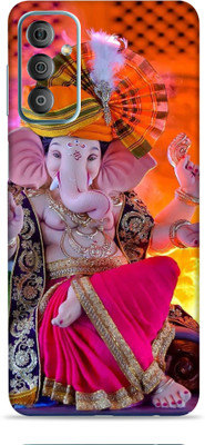 WeCre8 Skin's Samsung Galaxy F23 5G Mobile Skin(Ganesha Multicolor Mobile Skin With Cleaning Wipe)