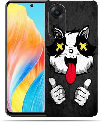 TJ CREATION OPPO F23 5G Mobile Skin(Ultra Super Crazy Cat Skin With High Matte Finish.)