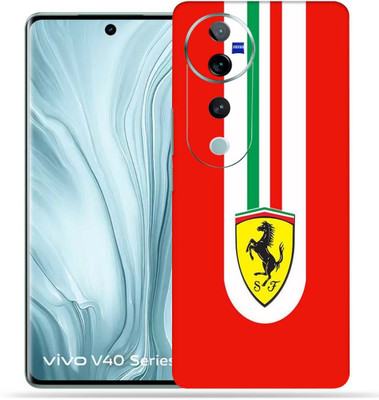 OggyBaba OggyBaba Vivo V40 Mobile Skin(Red Ferrari)