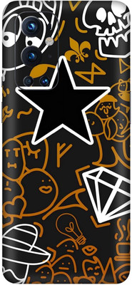wrap craft ONEPLUS 9 PRO Premium Vinyl Mobile Skin(Multicolor)