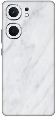 Vcare GadGets Marble White 1 i QOO Neo9 Pro 5G Mobile Skin(Marble White 1)