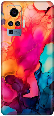 wrap craft VIVO X50 PRO Premium Vinyl Mobile Skin(Multicolor)