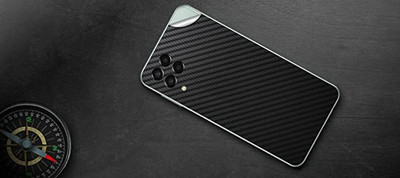 Xskin Samsung Galaxy M33 5G Mobile Skin(Black Carbon)