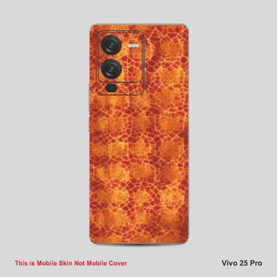 VYBE The Smart Choice Vivo V25 Pro Pattern Mobile Skin Mobile Skin(Multi ColourCC4)