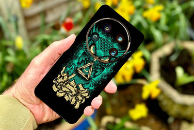 TJ CREATION Xiaomi 14 Ultra Mobile Skin(Ulltra Super Angry Owl Skin With High Matte Finish., Mobile Skin (Back+Side+Camera))