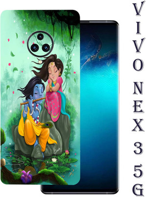 TJ CREATION VIVO NEX 3 5G, Radha Sang Kanha, vivo nex 3 5g Mobile Skin(Super Ultra Radha Sang Kanha Skin With(Back+Camera+Sides))