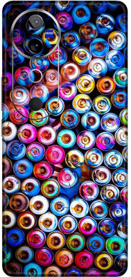 SKINADDA VIVO V40 5G Premium Vinyl Mobile Skin(Multicolor)