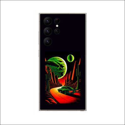 VYBE The Smart Choice galaxy s22 ultra Them Mobile Skin Mobile Skin(Black 506)