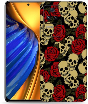 Skinex Xiaomi-Poco-F4-5G Mobile Skin(Black Wrap With Full Cut)