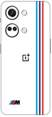 Vcare GadGets One Plus Nord 3 5G Blue Light Blue Red L.jpg Mobile Skin(Multicolor)