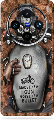 SkinoMania vivo X100 Pro 5G Ultra Premium Vinyl Mobile Skin (Multicolor) Mobile Skin(Bullet-Quote)