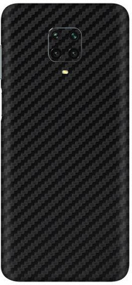 Vcare GadGets Redmi Note 9 Pro Max Mobile Skin(Fiber Carbon Black)