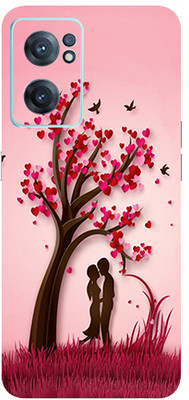 AsSkin OnePlus Nord Ce2 5g Mobile Skin(Ultra Super Love Tree With High Matte Finish.)