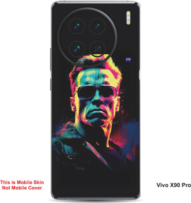 VYBE The Smart Choice Vivo X90 Pro Art Embossed Mobile Skin(Multi Color 17)