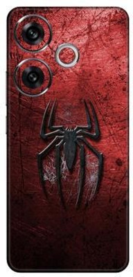 Vcare GadGets Poco F6 (5G) Mobile Skin(Black & Red)