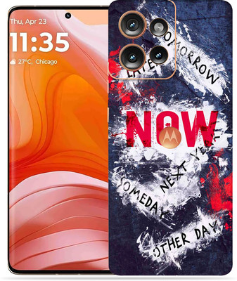 OggyBaba Moto Edge 50 Mobile Skin(Now And Never)