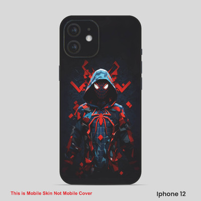 VYBE The Smart Choice iPhone 12 Super Hero Mobile Skin(Malibu Blue 11)