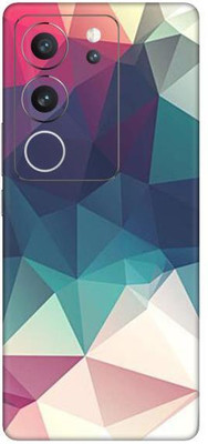 Vcare GadGets Color abstract Diamond Vivo V29 5G Mobile Skin(Multicolor)