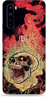 AsSkin OnePlus Nord Mobile Skin(Ghost Rider Skin With High Matte Finish)
