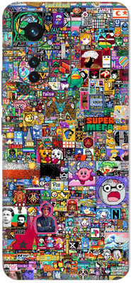 wrap craft VIVO IQOO Z6 PRO 5G Premium Vinyl Mobile Skin(Multicolor)