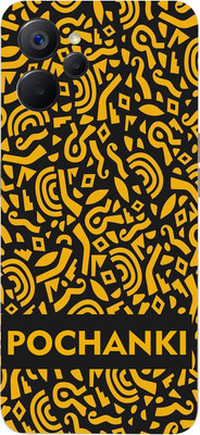 AsSkin Realme 9i 5g Mobile Skin(yellow Abstract Skin With Glossy Matte Finish.)