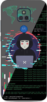 WeCre8 Skin's Moto G Play Mobile Skin(Anonymous Hacker Multicolor Mobile Skin)