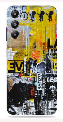 SkinoMania Samsung Galaxy M14 4G Mobile Skin(Abstract Azure)