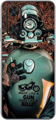 FCS Huawei Enjoy 60 Printed Back skin Mobile Skin(Bullet)