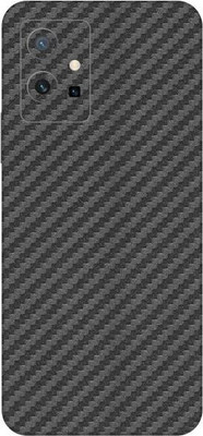 Vcare GadGets Fiber Carbon Gun Metal vivo Y75 5G Mobile Skin(Fiber Carbon Gun Metal)