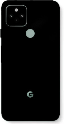 TJ CREATION Google Pixel 5 Mobile Skin(Ultra Super Black Matte Skin With High Matte Finish.)