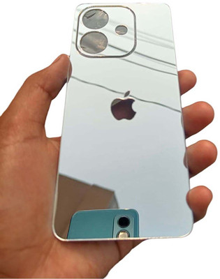 TWUAOP OPPO A3X 5G MOBILE SKIN ACRYLIC SHEET MIRROR BACK PANNEL APPLE Mobile Skin(Silver)