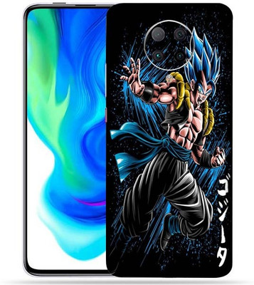 OggyBaba Xiaomi Poco F2 pro 5g, Blue Gogeta Mobile Skin(Multicolor Mobile Skin With camera protector (Back + Camera + Side))
