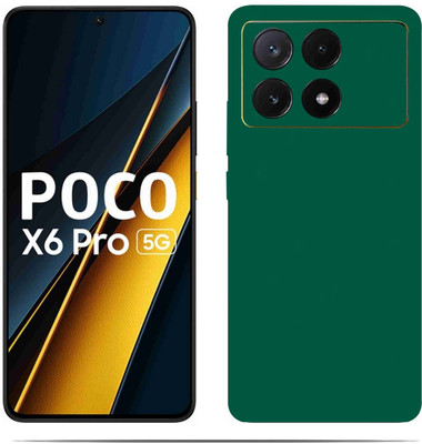 BugguSkin POCO X6 PRO 5G Mobile Skin(Ultra Super GREEEN Skin With HiighQuality MatteFinish_thanksS)